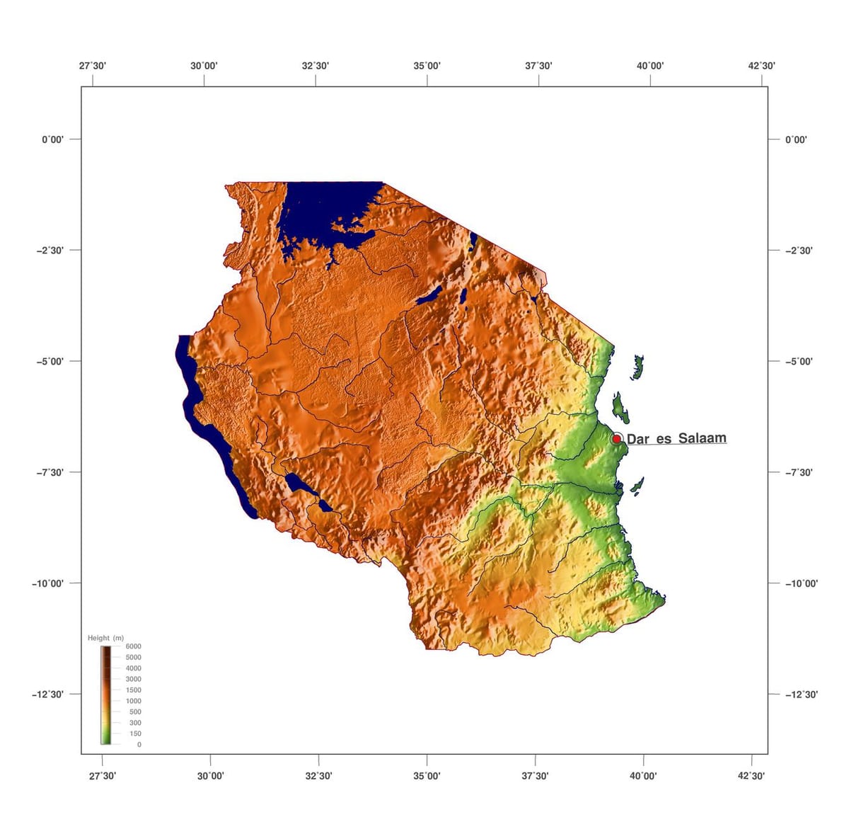Зураг танзани elevation