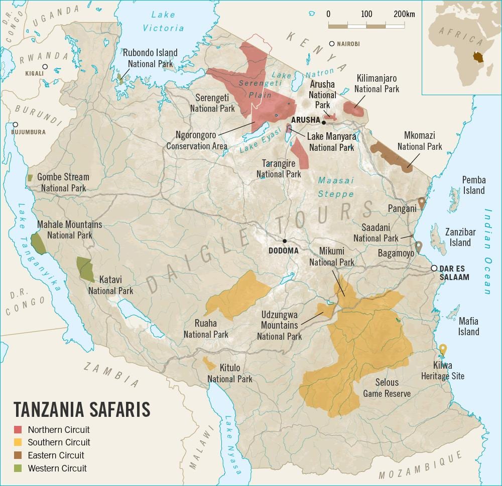 Зураг танзани safari 