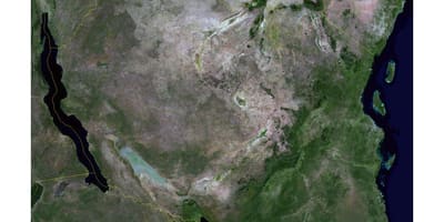 Газрын зураг, хиймэл дагуулын танзани